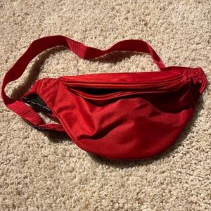 Red Fanny Pack